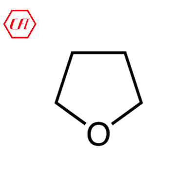 نقاء مرتفع 99 ٪ Min Thf / Tetrahydrofuran سائل Cas 109-99-9 Tetrahydrofuran