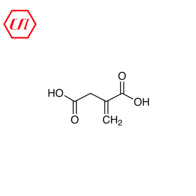 حمض عضوي 98.0-102.0% مسحوق Cas 97-65-4 حمض إيتاكونيك
